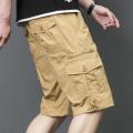 Summer Cargo Shorts Men Camouflage Camo Casual Cotton Multi-Pocket Baggy Bermuda Streetwear HipHop Military Tactical Work Shorts.