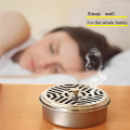 Stainless Steel Holder for Mosquito Coils, Fireproof Spiral Container. 