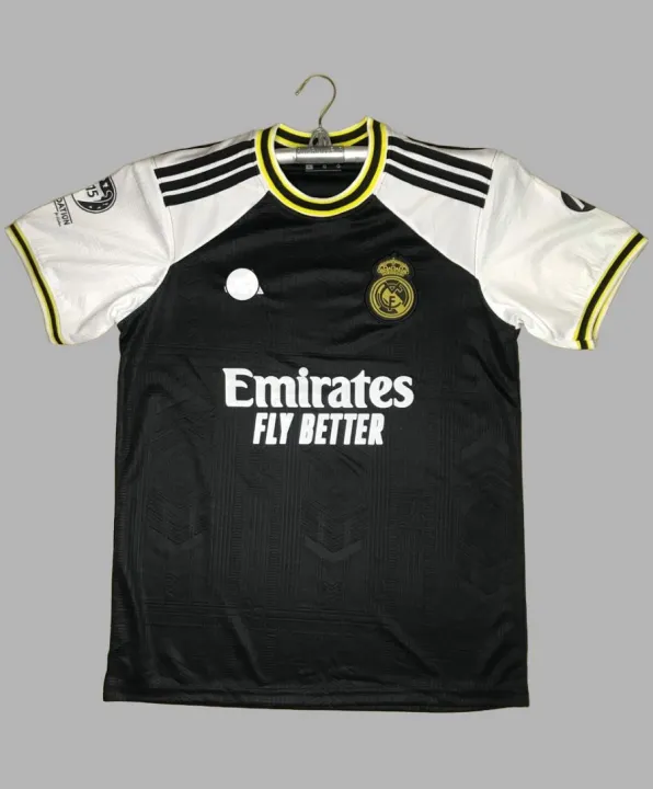 Real%20Madrid%20(With%20Embroidery)%20Jersey%20Football%20Jersey%20Black%20-%20White%20Premium%20Jersey%20-%20Image%206