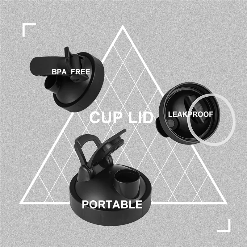 Sports Shaker Bottle Convenient Carrying Water Cup with Drawstring