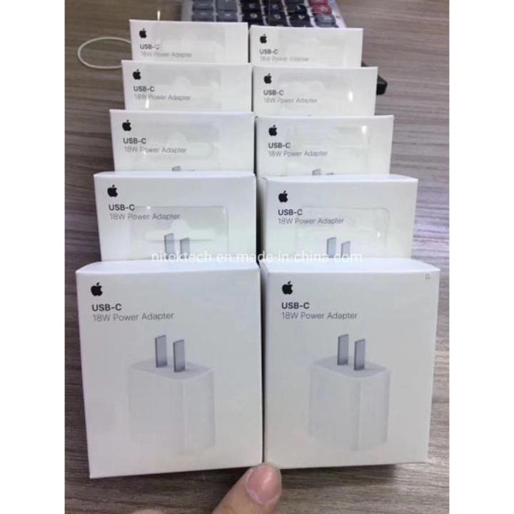 Apple Official 18W USB-C Power Adapter For IPhone (Wall Charger)
