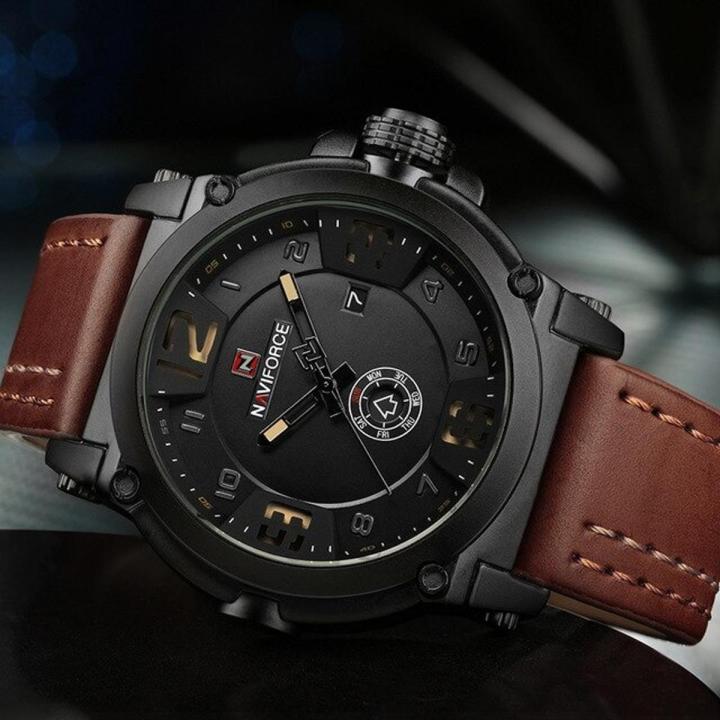 NAVIFORCE 9099 Men Fashion Casual Watches Men’s Quartz Clock
