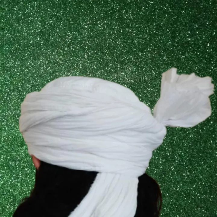 White Turban (Pagree) Sada Pagree - Cap