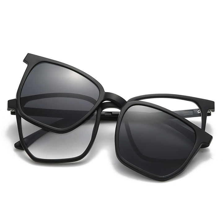 VCKA%206%20In%201%20Myopia%20Polarized%20Sunglasses%20Big%20Frame%20Glasses%20Men%20Women%20Gradient%20Clip%20Magnet%20Custom%20Prescription%20Eyewear%20-0.5%20to-10%20-%20Image%205