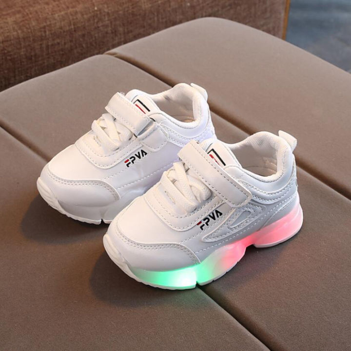 Kids Shoes Netshoes Shoes Child Sport Shoes Spring Luminous