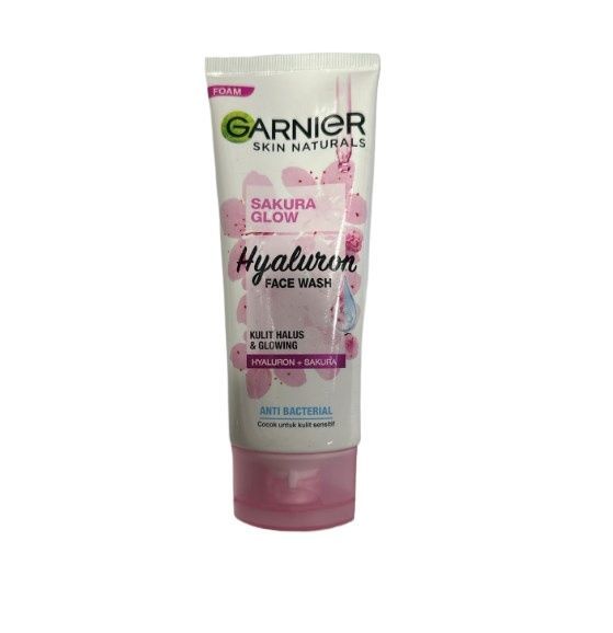 International%20Garnier%20Skin%20Naturals%20Sakura%20Glow%20Hyaluron%20Face%20Wash,%20100ml%20-%20Image%203