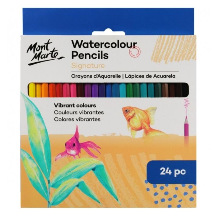 Mont Marte Water color Pencils 24pc