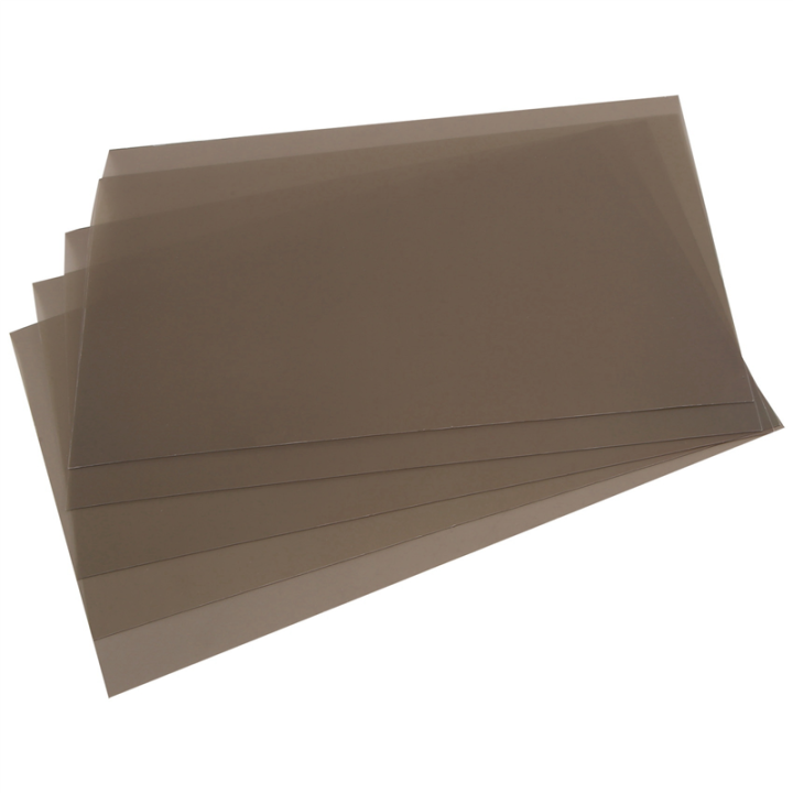 Linear Polarizer Film LCD/LED Polarized Filter Polarizing Film Sheet for Polarization Photograph 5PCS (No Adhesive)
