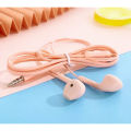 (New) wired sport earphone noise reduction 3.5mm in-ear headphone universal gaming headset. 
