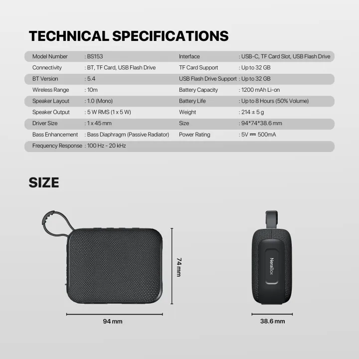 FANTECH%20BS153%20NeraBox%20MINI%20Portable%20Bluetooth%20Speaker%20GREY%20-%20Image%209