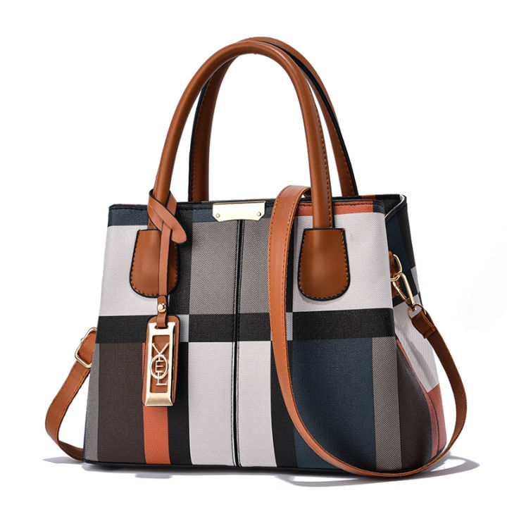 Handbag%20Women's%202024%20New%20Style%20Atmospheric%20Style%20Women's%20Bag%20Large%20Capacity%20European%20and%20American%20Casual%20Shoulder%20Bag%20Middle-aged%20Crossbody%20Bag%20Tide%20-%20Image%206