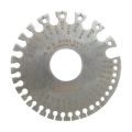 Wire Gauge Meter, SS Wire Thickness Gauges, Round Wire Gauge (1-36). 