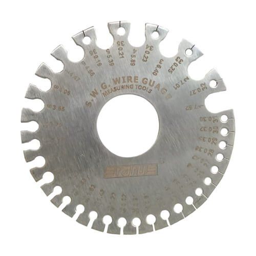 Wire Gauge Meter, SS Wire Thickness Gauges, Round Wire Gauge (1-36)