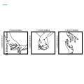 Hands Line Wall Decor Minimalist Wall Art Abstract Poster for Home. 