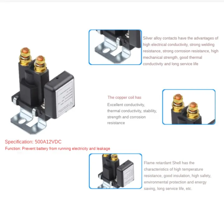 High%20Current%20Main%20Vehicle%20Battery%20Disconnect%20Switch%20Remote%20Cut-Off,%20Battery%20Isolator%20Kit,%20Voltage%20Sensitive%20Relay%20-%20Image%203