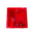 One Gang PVC Color Junction Box Electrical Wiring Plastic Wall Mount Conceal Switch Back Part 1 Easy to Connect Conjoin. 