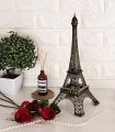SATYAM KRAFT 1 Piece Metal Eiffel Tower Antique Vintage Statue for Room, Office, Decorative Showpeice for Home, Desk Decor, Table Stand Holder (25 cm). 