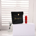 Vintage embroidery lipstick envelope small portable velvet cosmetic bag aunt towel sanitary napkin storage bag manufacturer wholesale. 