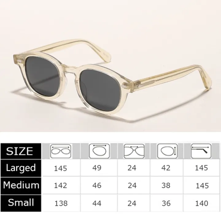Johnny%20Depp%20Polarized%20Sunglasses%20Man%20Brand%20Designer%20Sunscreen%20UV400%20Driving%20Shades%20Acetate%20Frame%20LEMTOSH%20Glasses%20Woman%20-%20Image%204