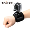 【YIYANGMAOYI111】ThiEYE Action Camera Accessories Degree Rotary Wrist Mount for Gopro Xiaomi Yi Eken Cam Accessory ThiEYE Series.
