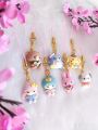 Small Kawaii 3D Phone Charm - cartoon Cute Pastel Charms -cartoon Keychain - Keyring - Kawaii Gift - Charms.