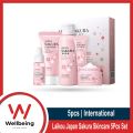 Laikou Japan Sakura Skincare 5Pcs Set. 