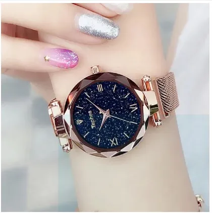 Rose%20Gold%20Magnetic%20Analog%20Bracelets%20Watch%20For%20Women%20Girls%20-%20Image%202