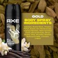 International Uk Products A xe Gold Oud Wood and Fresh Vanilla Body Spray 150 ml. 