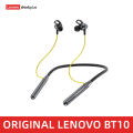 Original Lenovo BT10 TWS In-Ear Bluetooth 5.0 Long endurance Wireless Earbuds Waterproof Sport Headset with Mic Noise Cancelling. 