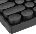 Wired Keyboard, Plug and Play 87 Round Keys Family Gaming Keyboard (Black). 