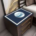 New Chinese bedside table cover cloth, tablecloth, table mat, wipe clean, waterproof and oilproof mat, household refrigerator, coffee table, dust mat. 