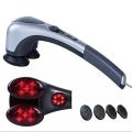 Double Head Infrared Body Massager Hammer for Neck, Back & Leg – Handheld Electric Full Body Massage Machine with Variable Speed. 