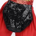 Infant Baby Girls Ringmaster Circus Costume Rompers Sleeveless Sequined Bowknot Romper for Halloween Cosplay Party Dress Up. 