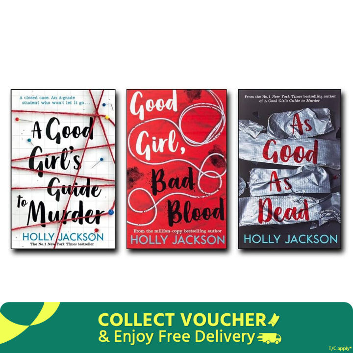 Holly Jackson Set Of 3 Books Combo ( A GOOD GIRL'S GUIDE TO MURDER+GOOD GIRL BAD BLOOD+AS GOOD AS DEAD)