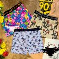 Set of 3 Printed China Boxer Underwear for Men - Comfort and Style Combined in Every Pair. 