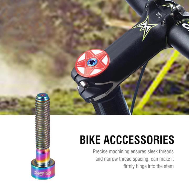 1pc%20Titanium%20Bike%20Headset%20Stem%20M6%20Thread%20Bolt%20Bicycle%20Accessory%20(Colorful-M6-30)%20-%20Image%202