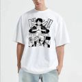 Men's T-shirt Anime ONE PIECE Luffy Graphic Tshirt Cartoon Harajuku T Shirts Male Clothes Y2k Streetwear Top Tees Comics Blouse.