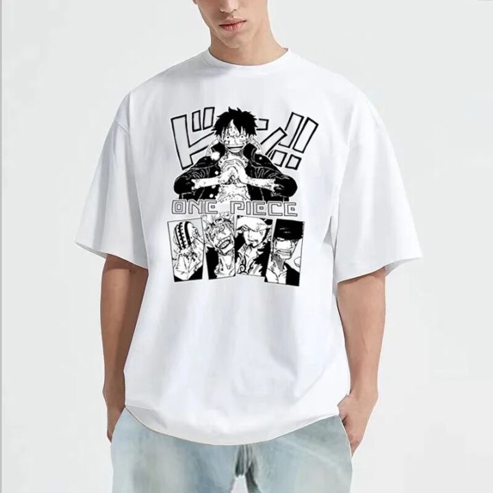 Men's%20T-shirt%20Anime%20ONE%20PIECE%20Luffy%20Graphic%20Tshirt%20Cartoon%20Harajuku%20T%20Shirts%20Male%20Clothes%20Y2k%20Streetwear%20Top%20Tees%20Comics%20Blouse%20-%20Image%203