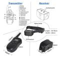 300m Remote Rechargeable And Waterproof Electronic Training Collar With LCD Display for Pet Stop Barking Collars 998DR.