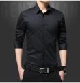 Black Cotton Formal Shirt For Men - Shirt For Men. 