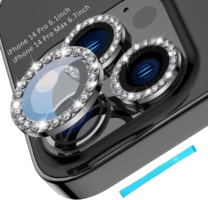ELEF%20Diamond%20Stone%20Camera%20Lens%20Protector%20For%20iPhone%2014%20Pro%20Max,iPhone%2014%20Pro%20HD%20Clear%20Real%20Glass%20Protection%20Metal%20Alloy%20Full%20Fit%20Lens%20Ring%20For%20iPhone%2014%20Pro%20Max-Black%20-%20Image%202