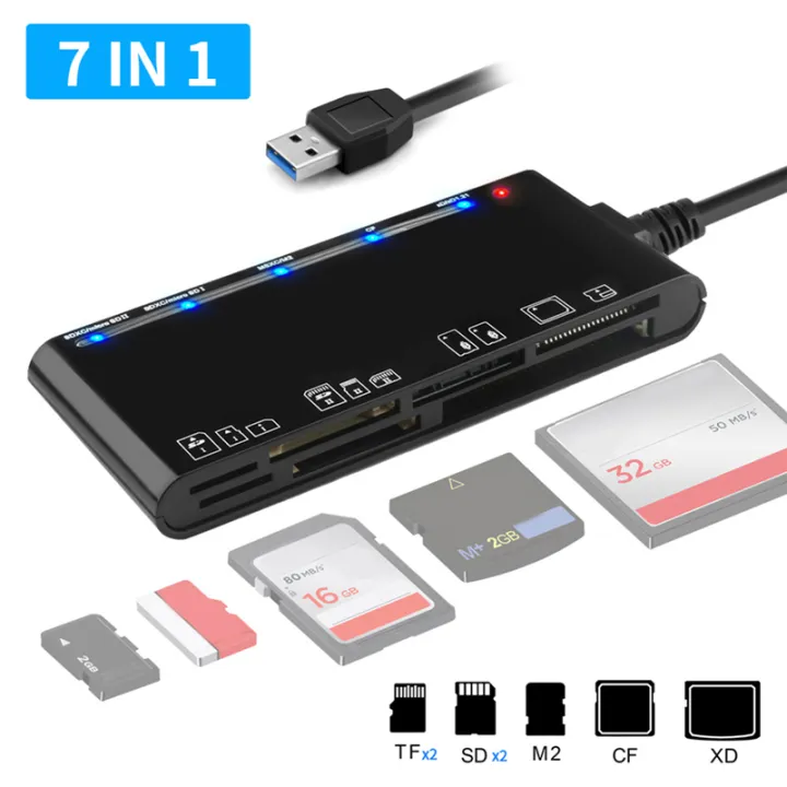7%20in%201%20Reader%20USB%203.0%20Reader%20Multifunction%20Card%20Teader%20CF/XD/MS/SD/TF%20Card%20Reader%20for%20Windows%20Vista/XP/7/8/10/,%20Linux,%20Os%20-%20Image%207