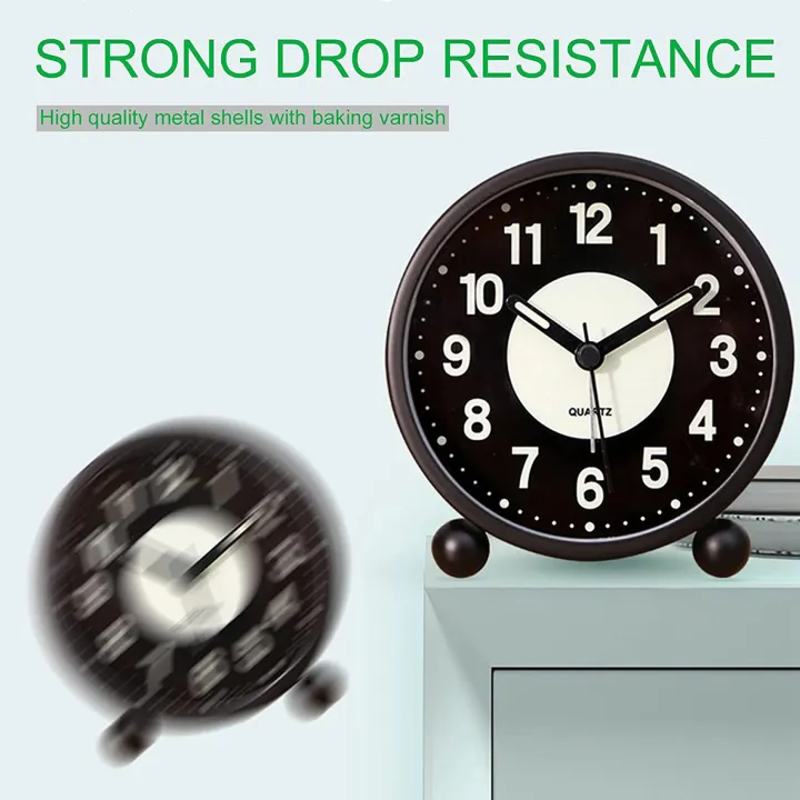 Alarm%20Clock%20Luminous%204%20inchRound%20Silent%20Analog%20Table%20Clock%20Non-Ticking,Battery%20Operated%20with%20Loud%20Alarm%20for%20Bedroom%20-%20Image%207