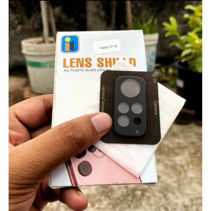 For Redmi Note 11 4g / Redmi Note 11s 4g 3D Full Camera Lens Screen Protector Tempered Glass