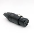 XLR connector audio microphone plug 3pin speaker connector male female color DIY mic connector. 