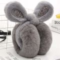 Kids Winter Headband Plush Women Ear Muffs Cute Rabbit Ear Earmuffs Ear Warmer. 