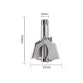 Nose Trimmer for Men Stainless Steel Manual Trimmer For Nose Razor Shaver Washable Portable Nose Ear Hair Trimmer With Brush.