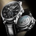 Top Brand JSDUN Luxury Men's Automatic Mechanical Watch Men's Classic Moon Phase Leather Waterproof Watch.