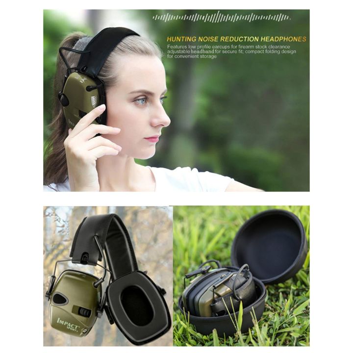 Tactical%20electronic%20earmuffs,%20noise%20proof%20earphones%20to%20protect%20hearing%20-%20dark%20green-2%20-%20Image%202