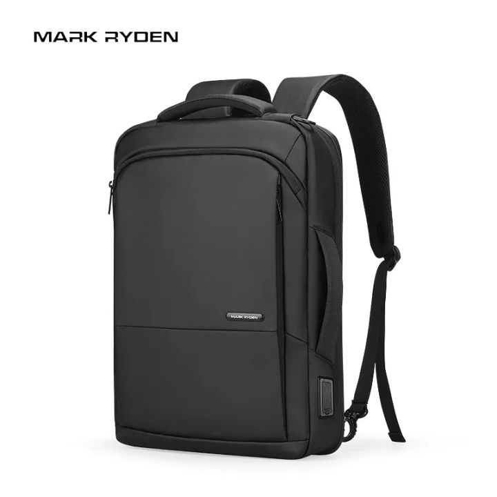 MARK RYDEN New Slim Laptop Backpack 3-ways Carry with Side Bottle ...